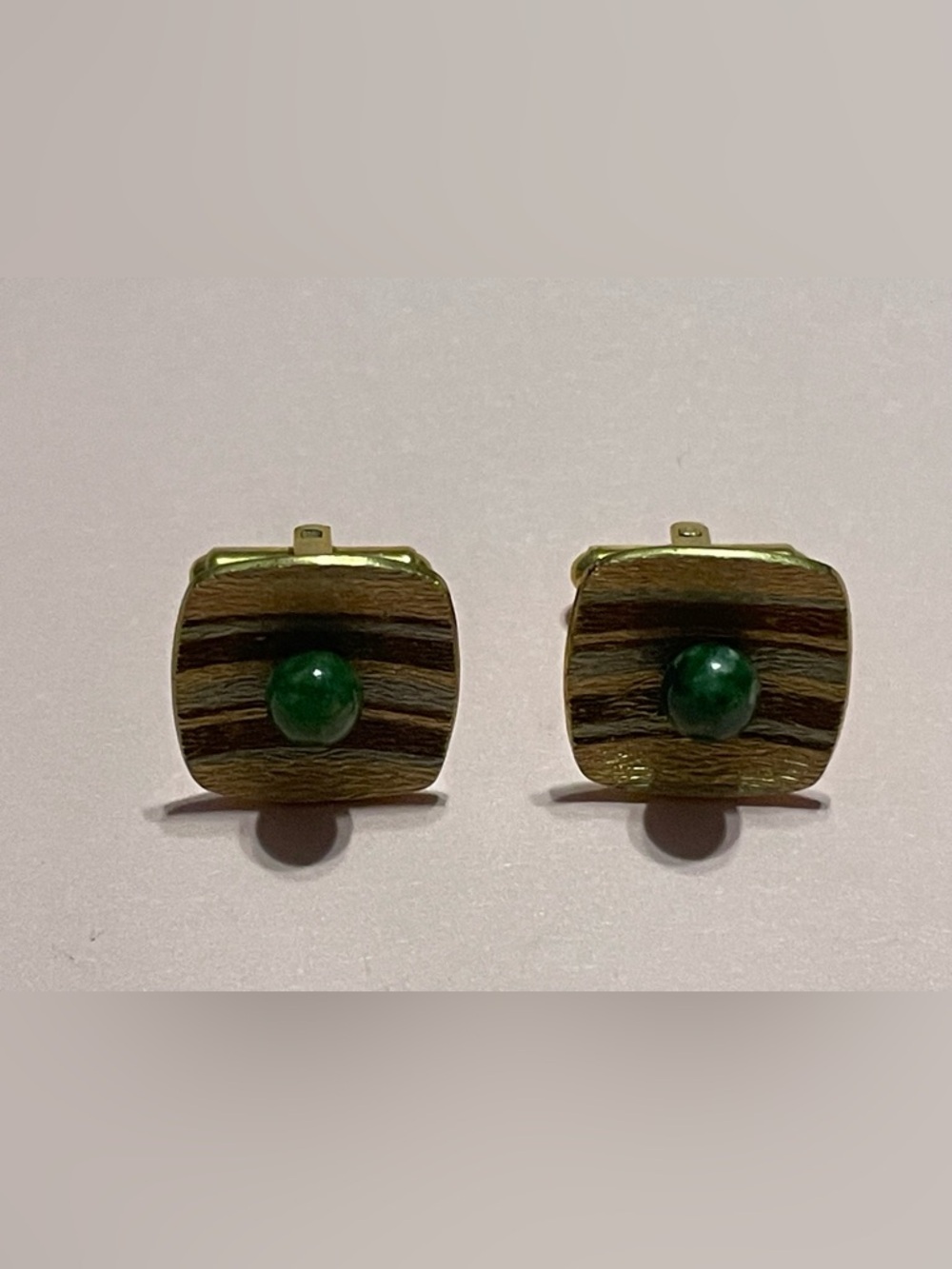Vintage Signed Theda Gold Filled Men’s Cuff Links #9105